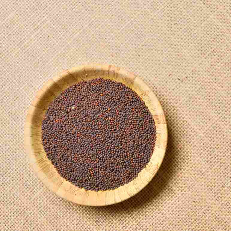 Raw Natural Mustard, for Food Medicine, Spices, Cooking