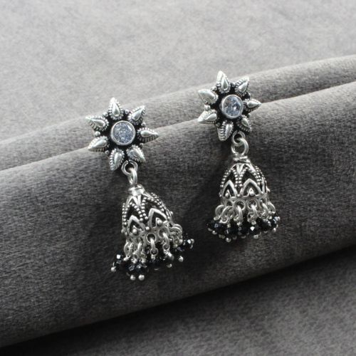 Sterling Silver oxidised Earring