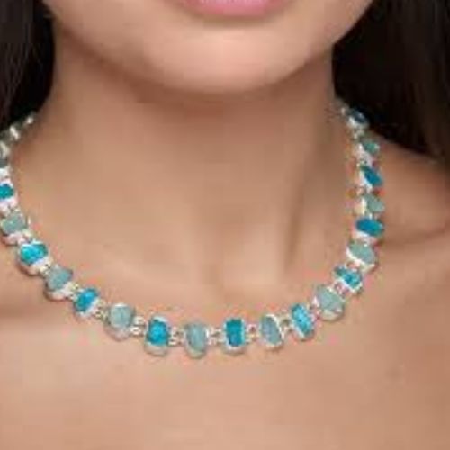 Sterling Silver Gemstone Necklace