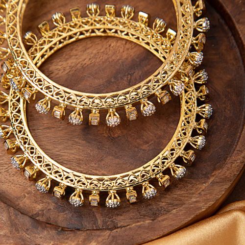  Pacheli Diamond Bangles