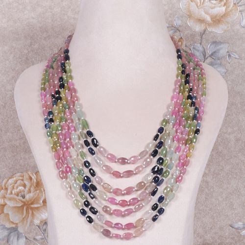   Multi Sapphire Beads 